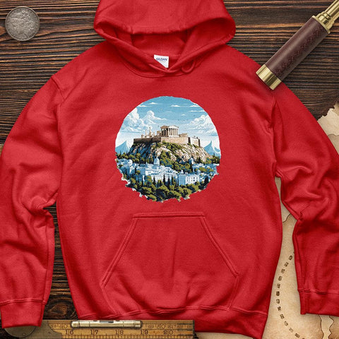 Athens Hoodie Red / S