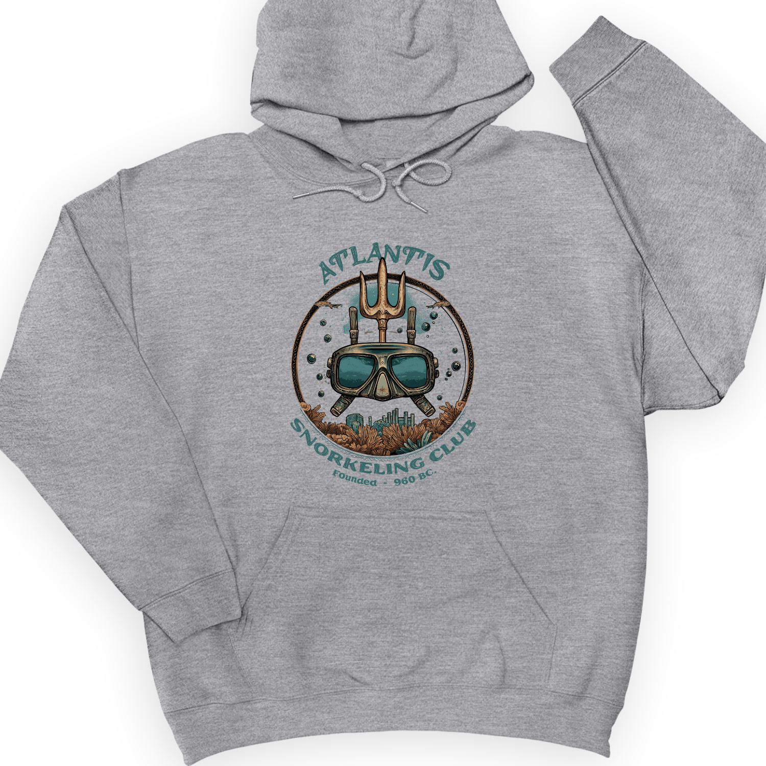 Atlantis Hoodie Sport Grey / S