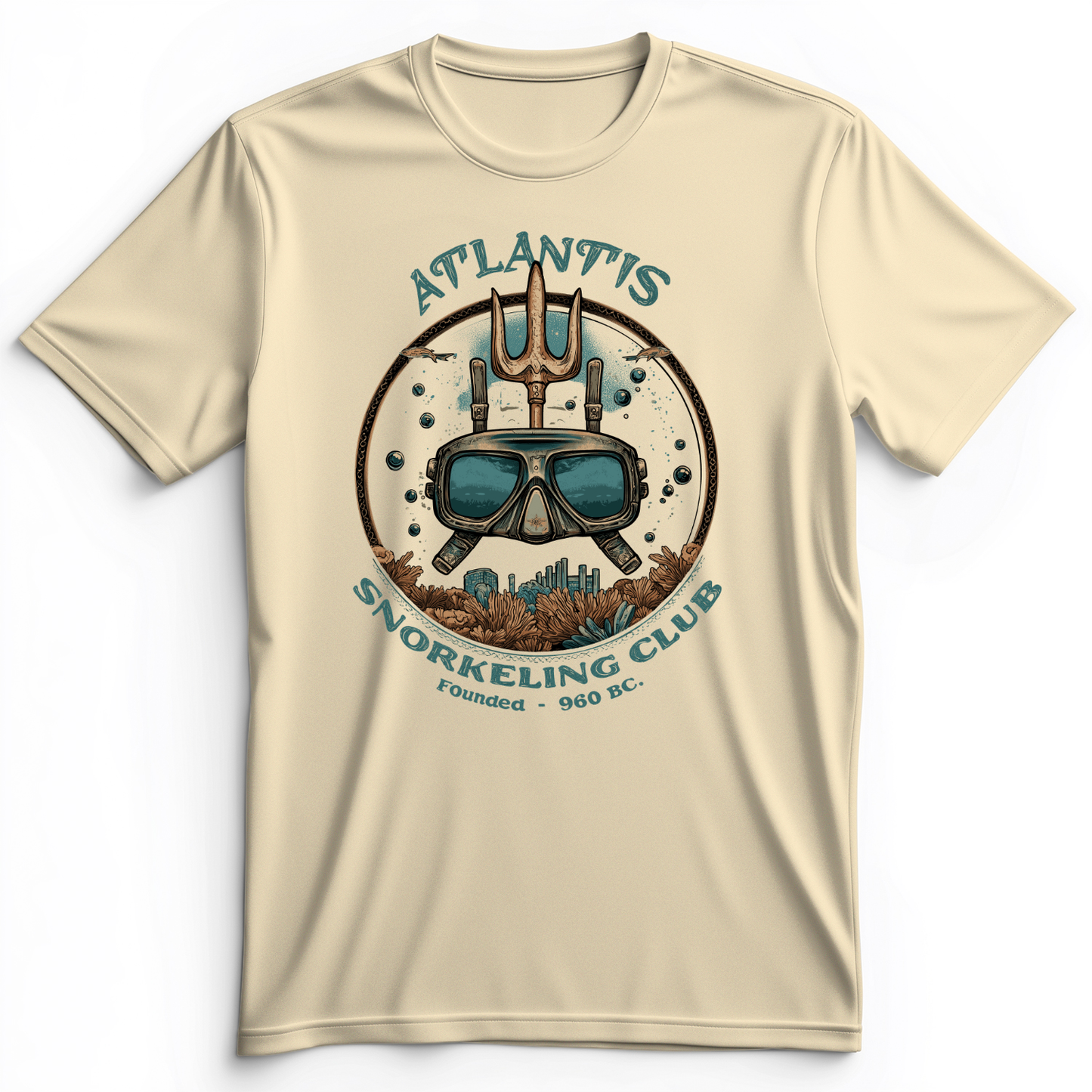 Atlantis Premium Tee Natural / S
