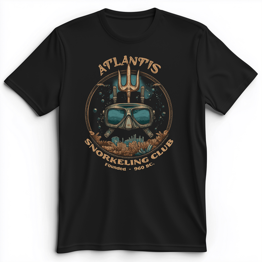 Atlantis Premium Tee Black / S