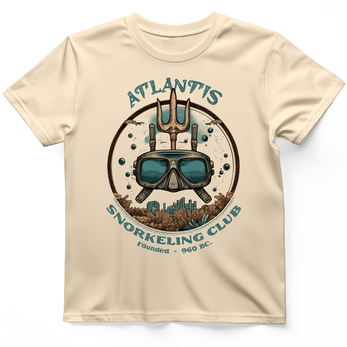 Atlantis T-Shirt Natural / S