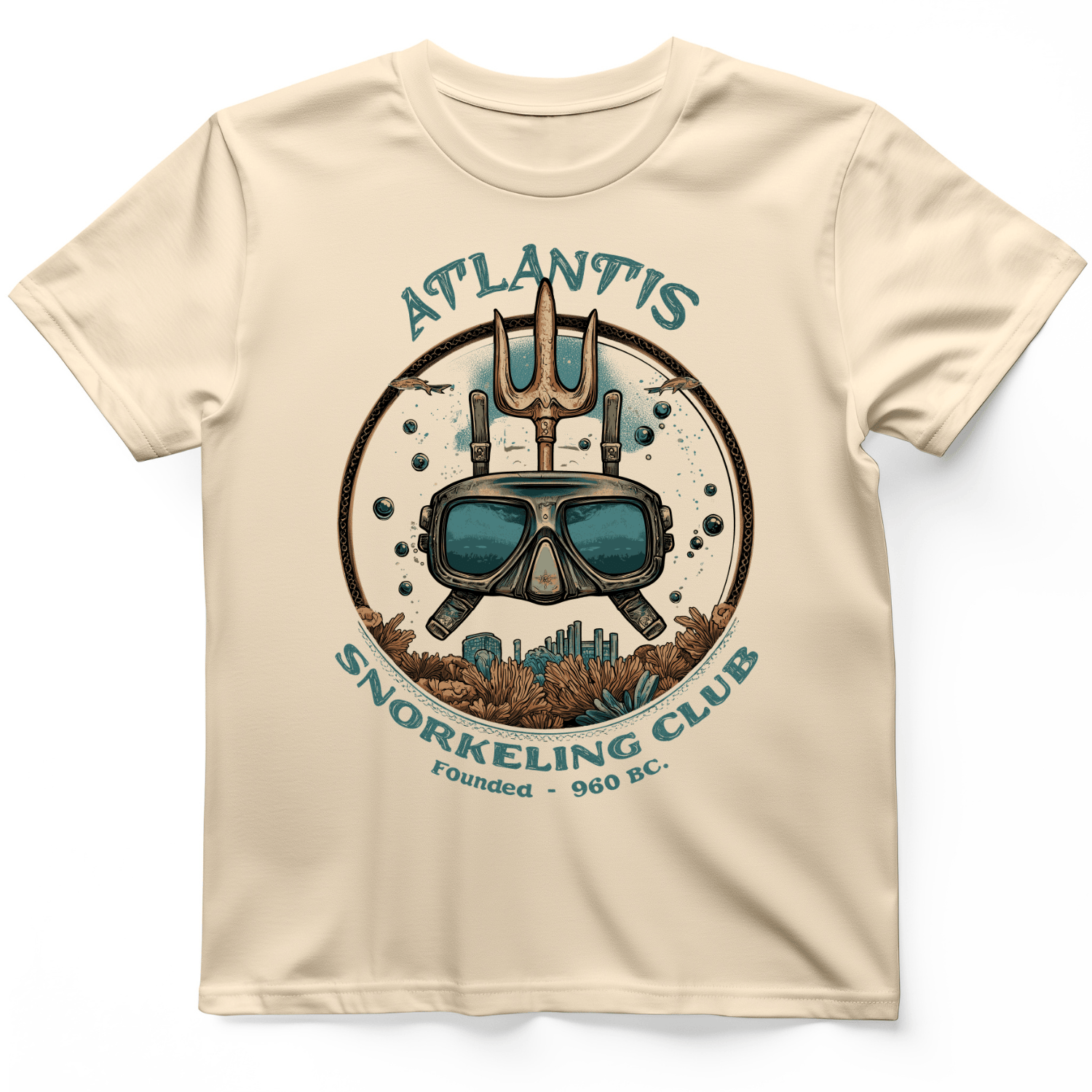 Atlantis T-Shirt Natural / S