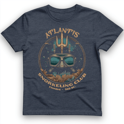Atlantis T-Shirt Heather Navy / S
