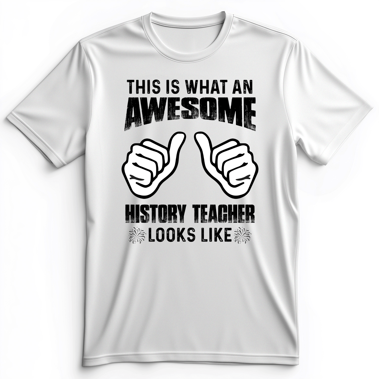 Awesome History Teacher Premium Tee White / S