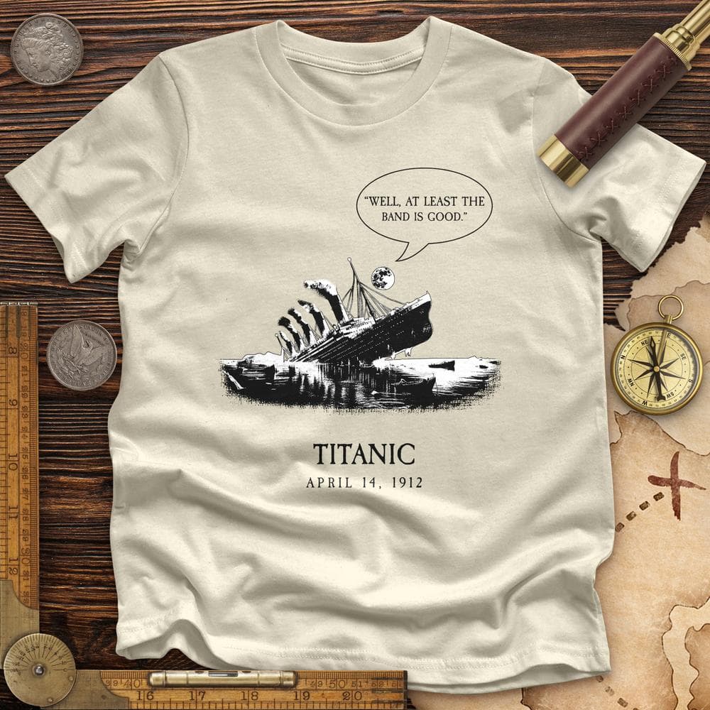 Band's Good Premium Quality Tee Natural / S