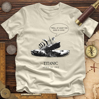 Band's Good Premium Quality Tee Natural / S