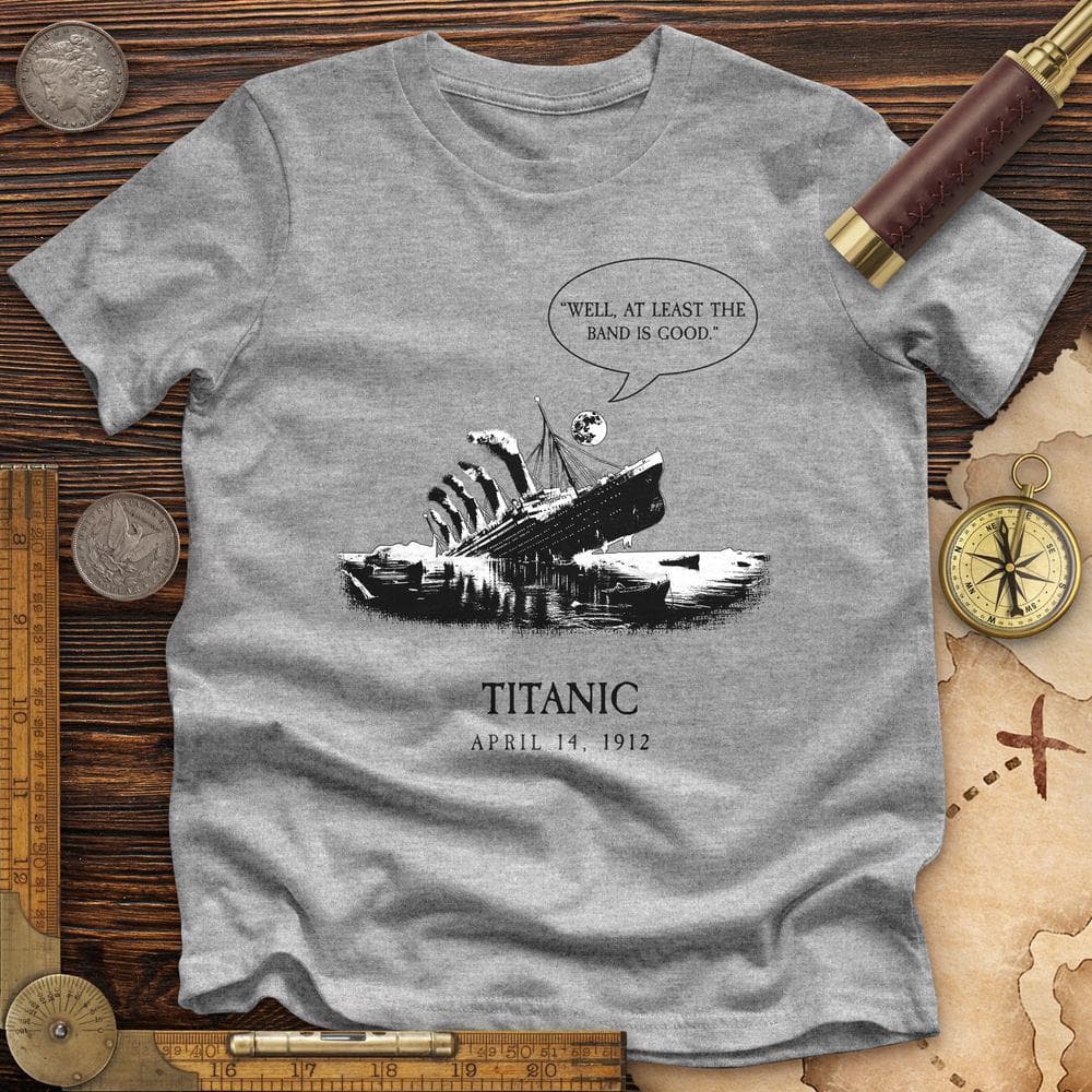 Band's Good Premium Quality Tee Athletic Heather / S