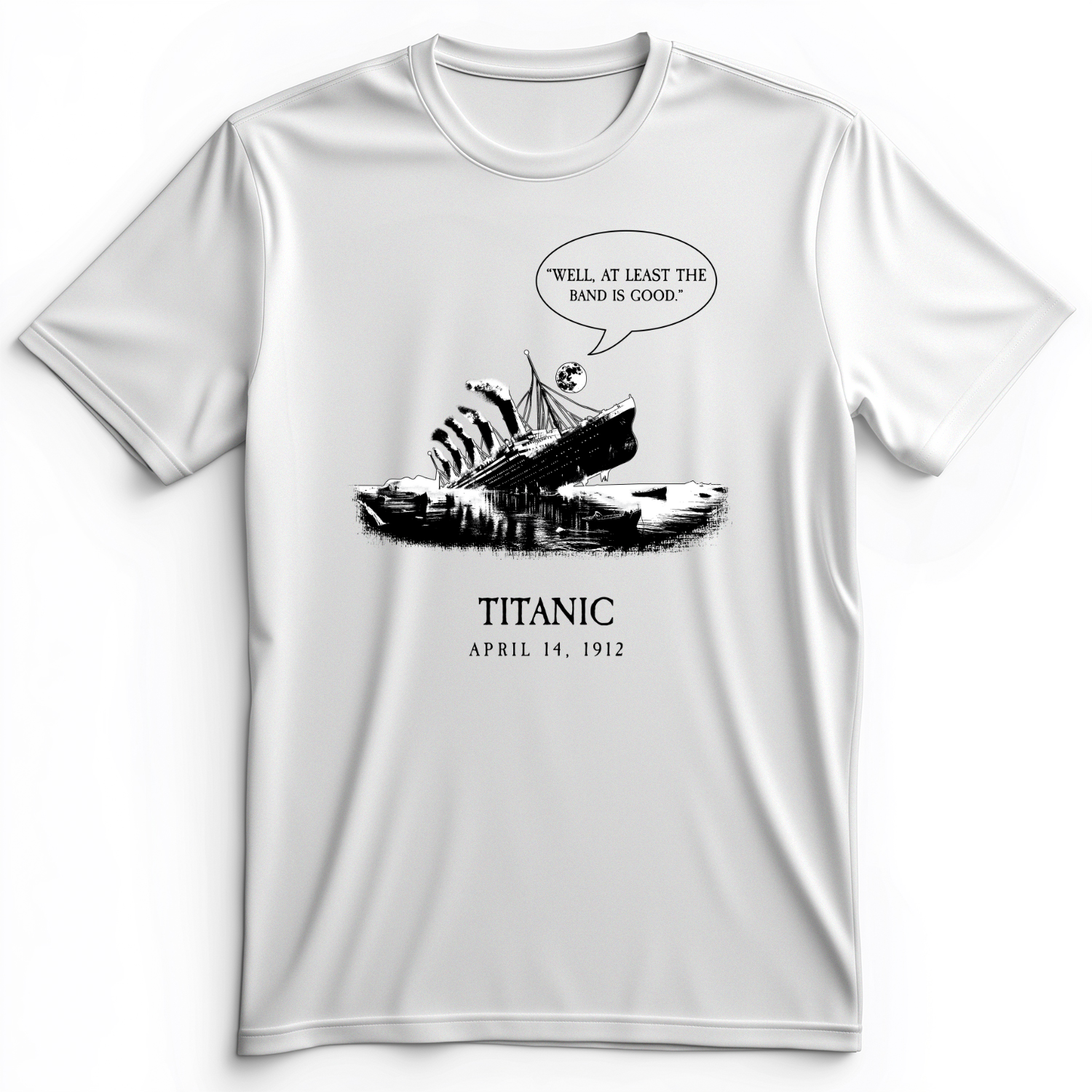 Band's Good Premium Tee White / S