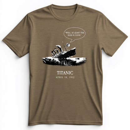 Band's Good Premium Tee Heather Olive / S