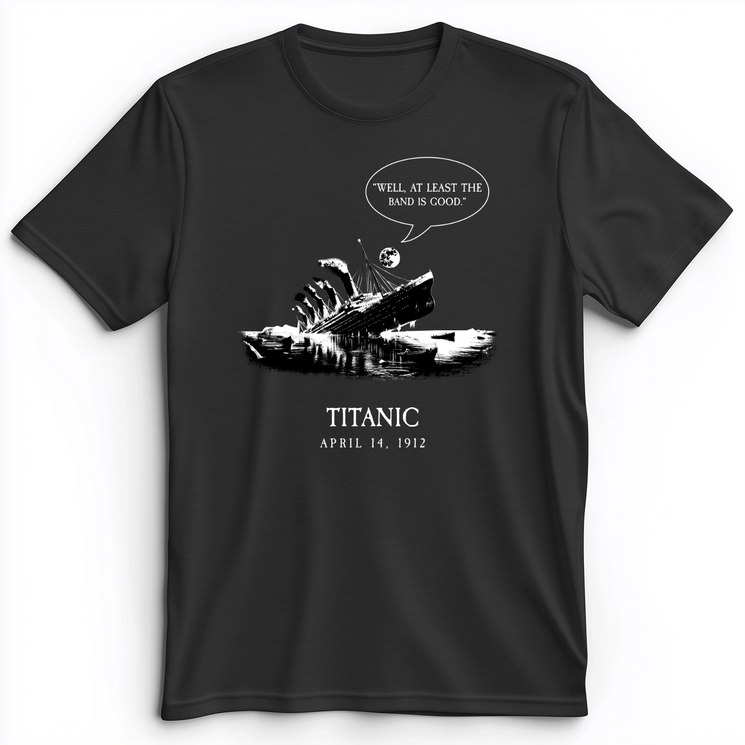 Band's Good Premium Tee Dark Grey Heather / S