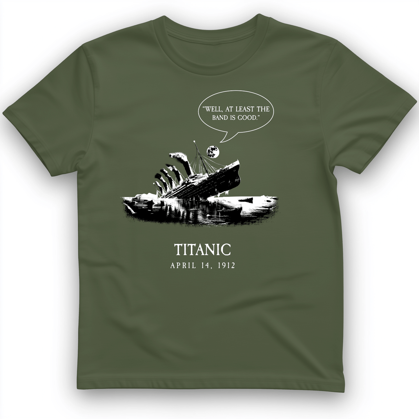 Band's Good T-Shirt Military Green / S