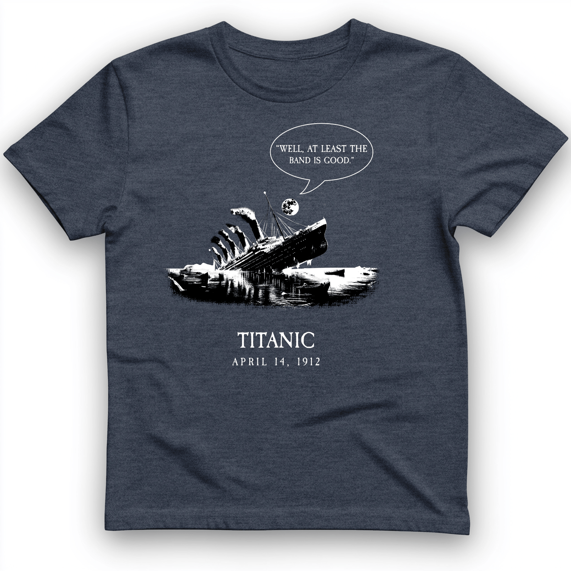Band's Good T-Shirt Heather Navy / S