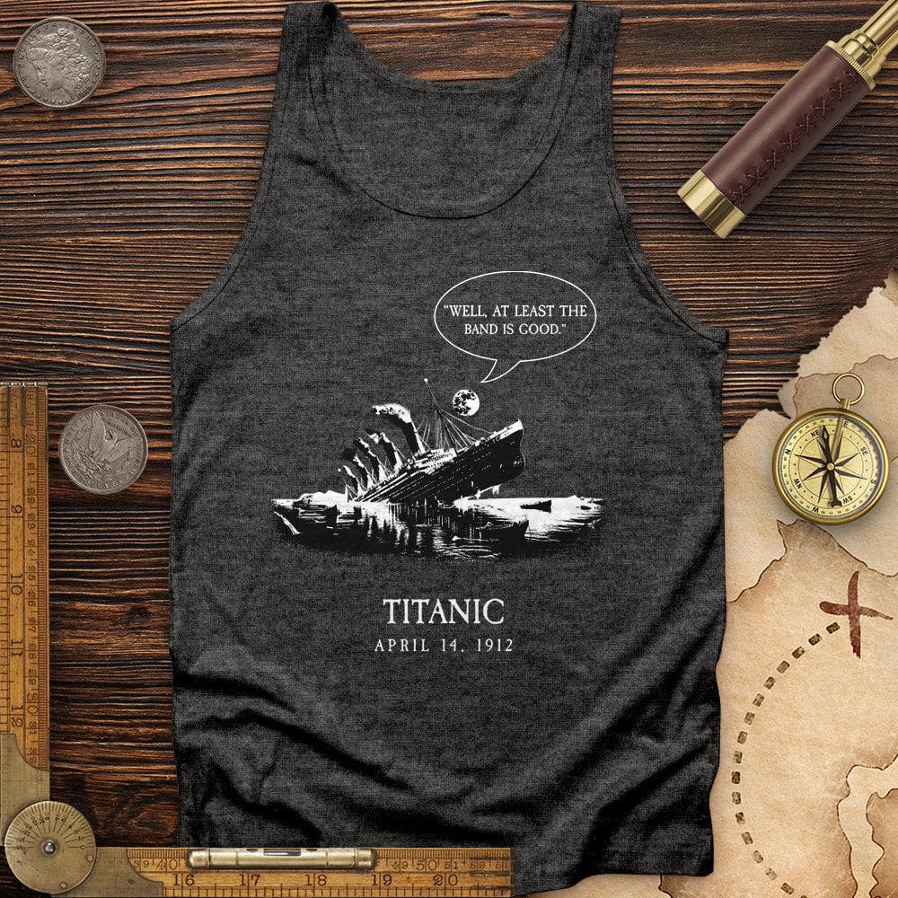 Band's Good Tank Charcoal Black TriBlend / XS