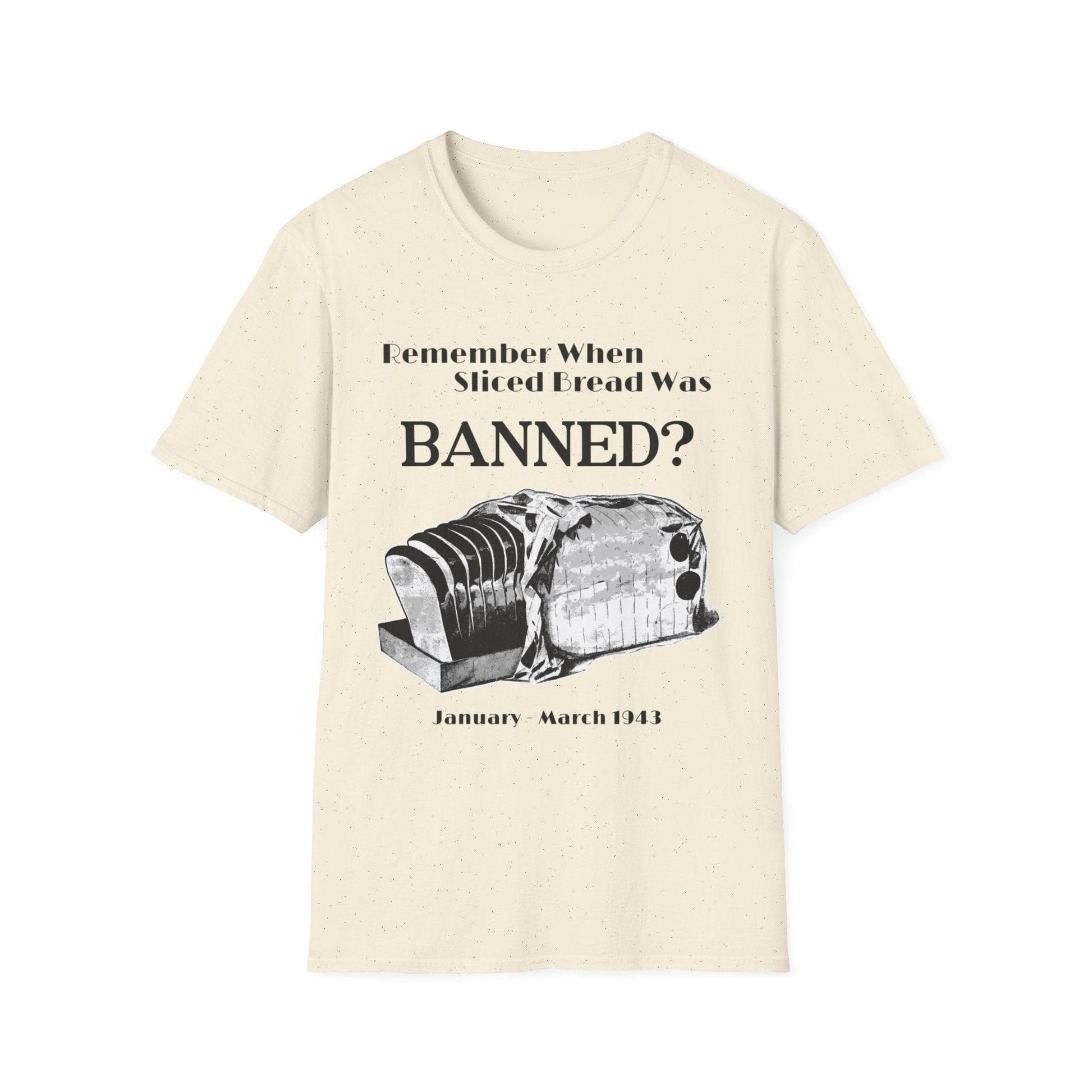Banned Sliced Bread T-Shirt Natural / S