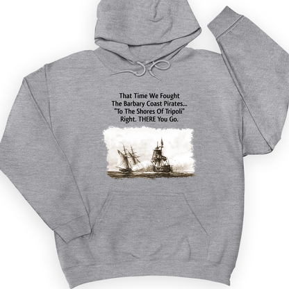 Barbary Pirates Hoodie Sport Grey / S