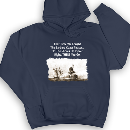 Barbary Pirates Hoodie Navy / S