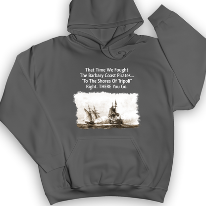 Barbary Pirates Hoodie Charcoal / S