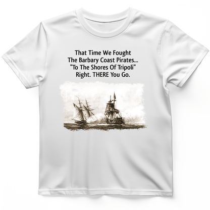 Barbary Pirates T-Shirt White / S