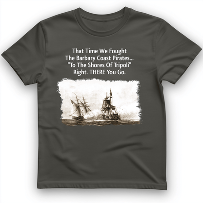 Barbary Pirates T-Shirt Charcoal / S
