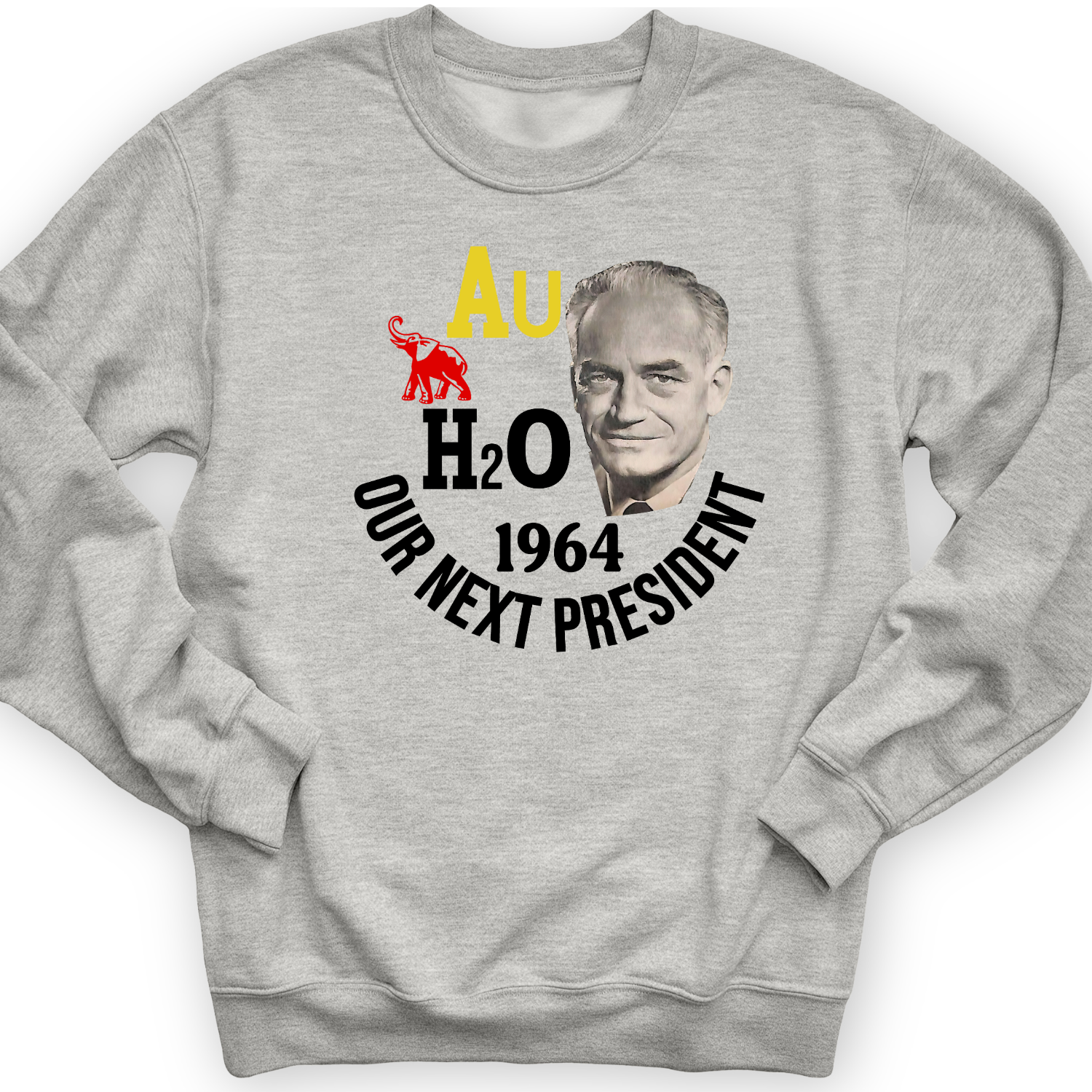 Barry Goldwater Crewneck Sport Grey / S