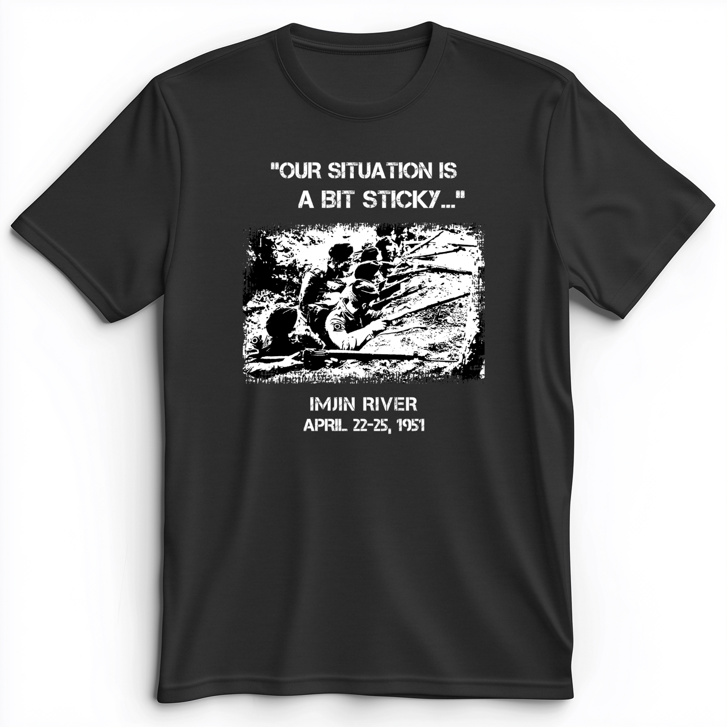 Battle Of Imjin Premium Tee Dark Grey Heather / S