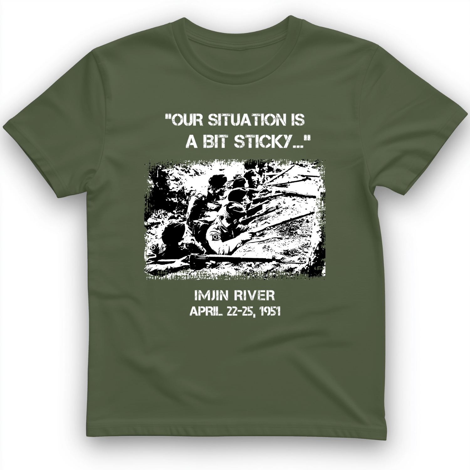 Battle Of Imjin T-Shirt Military Green / S