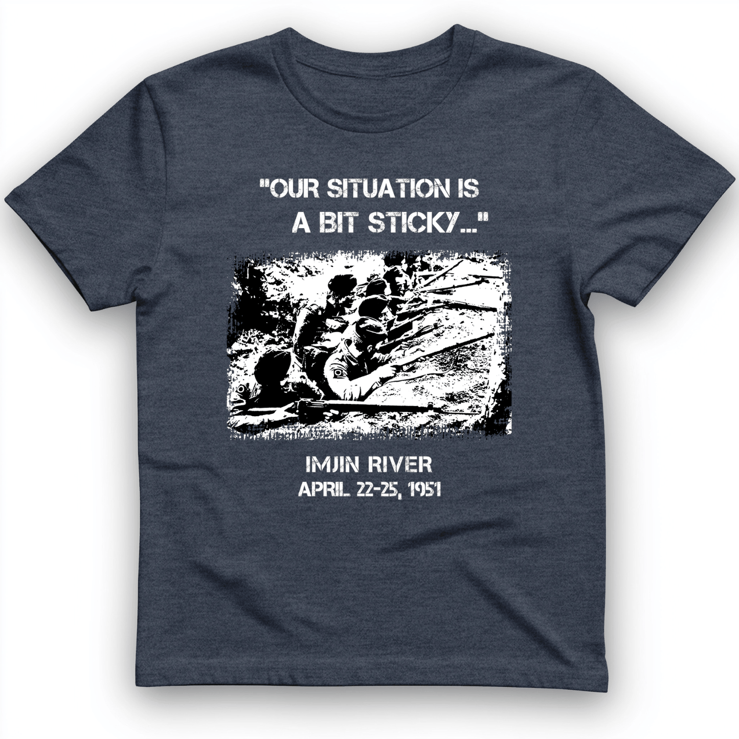 Battle Of Imjin T-Shirt Heather Navy / S