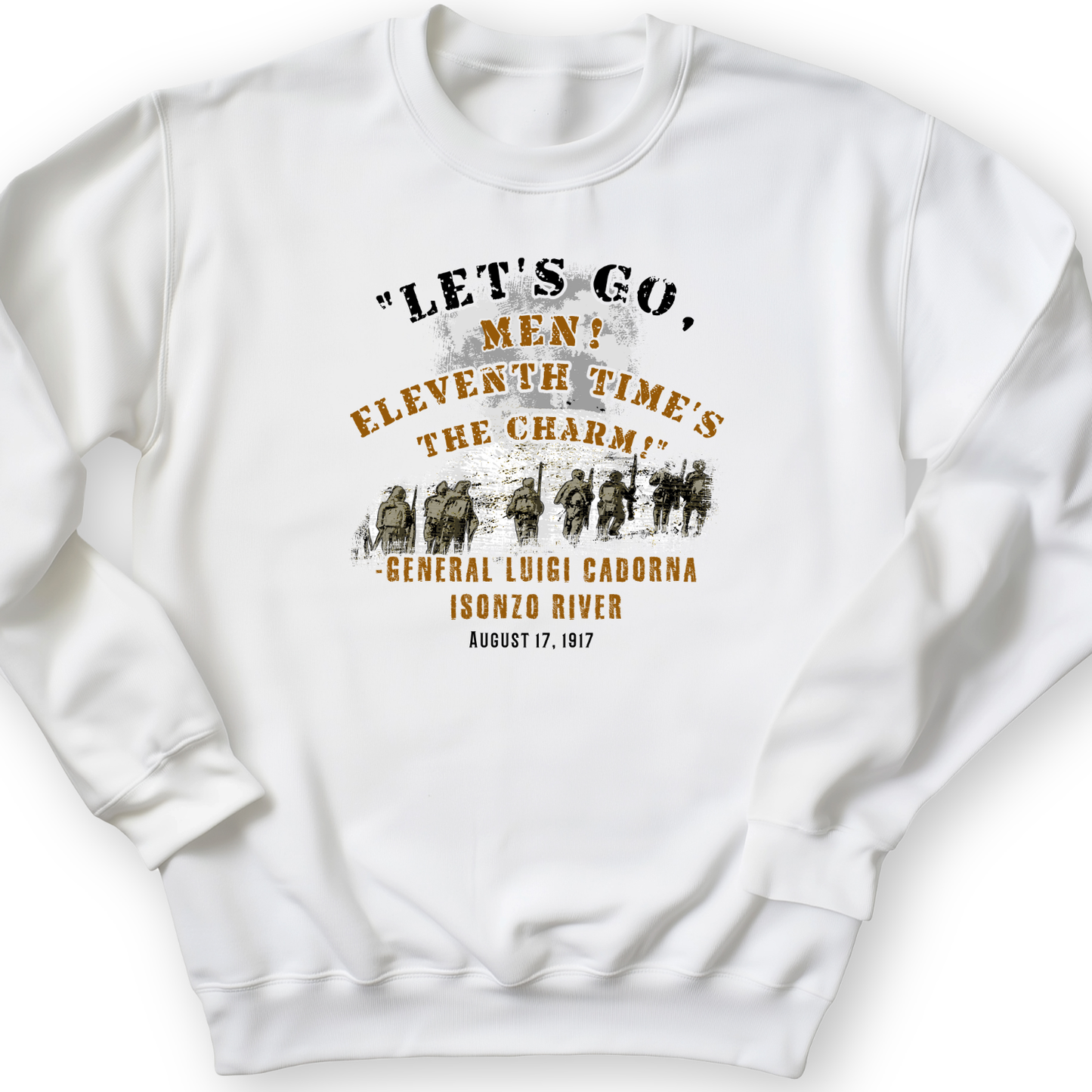 Battle Of Isonzo Crewneck White / S