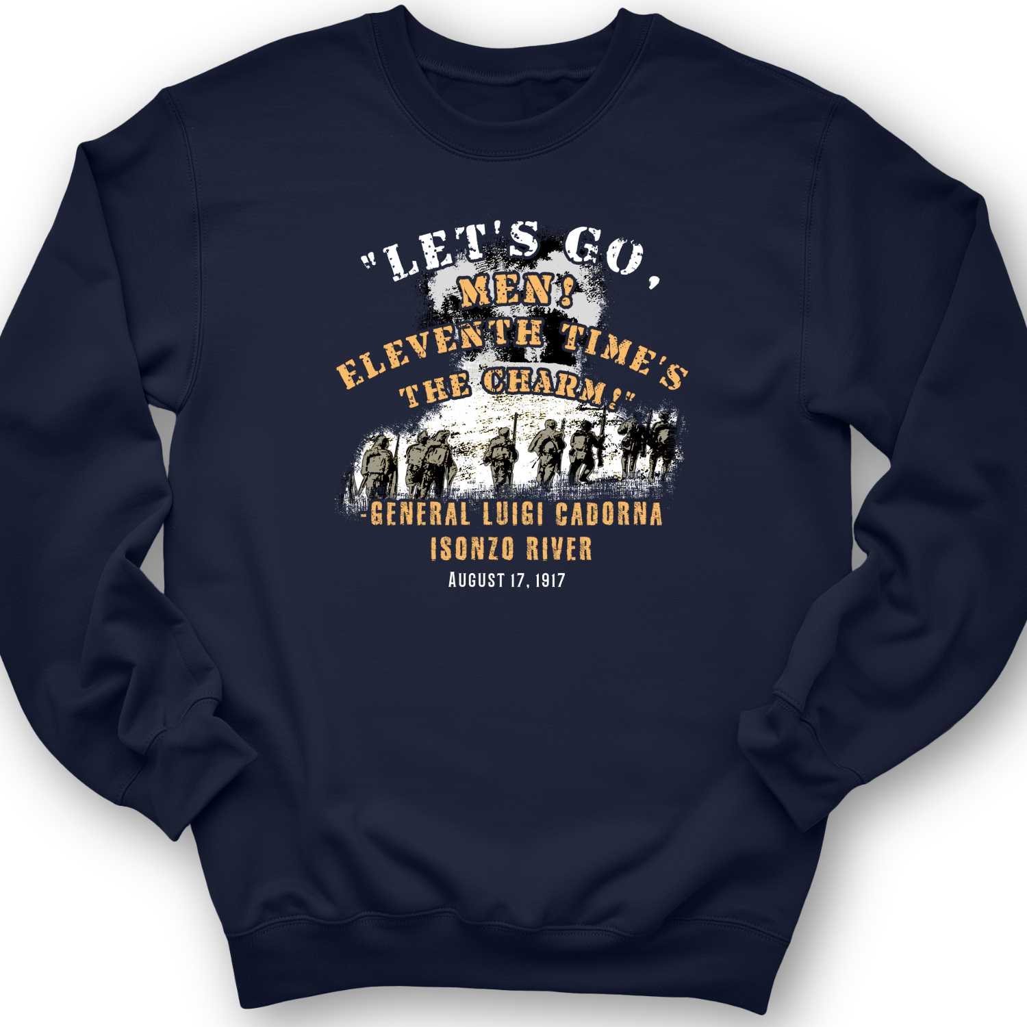 Battle Of Isonzo Crewneck Navy / S