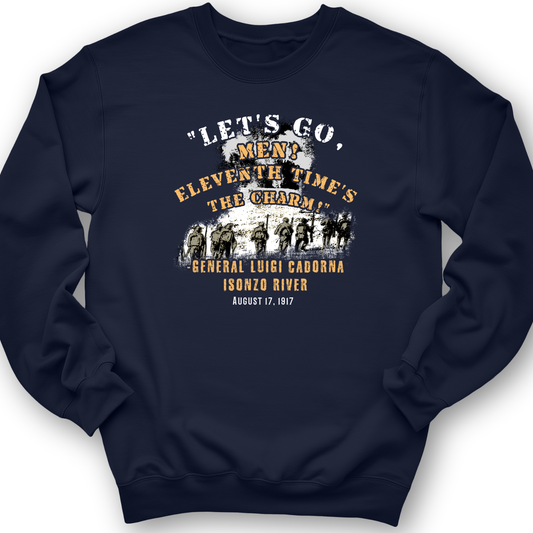 Battle Of Isonzo Crewneck Navy / S