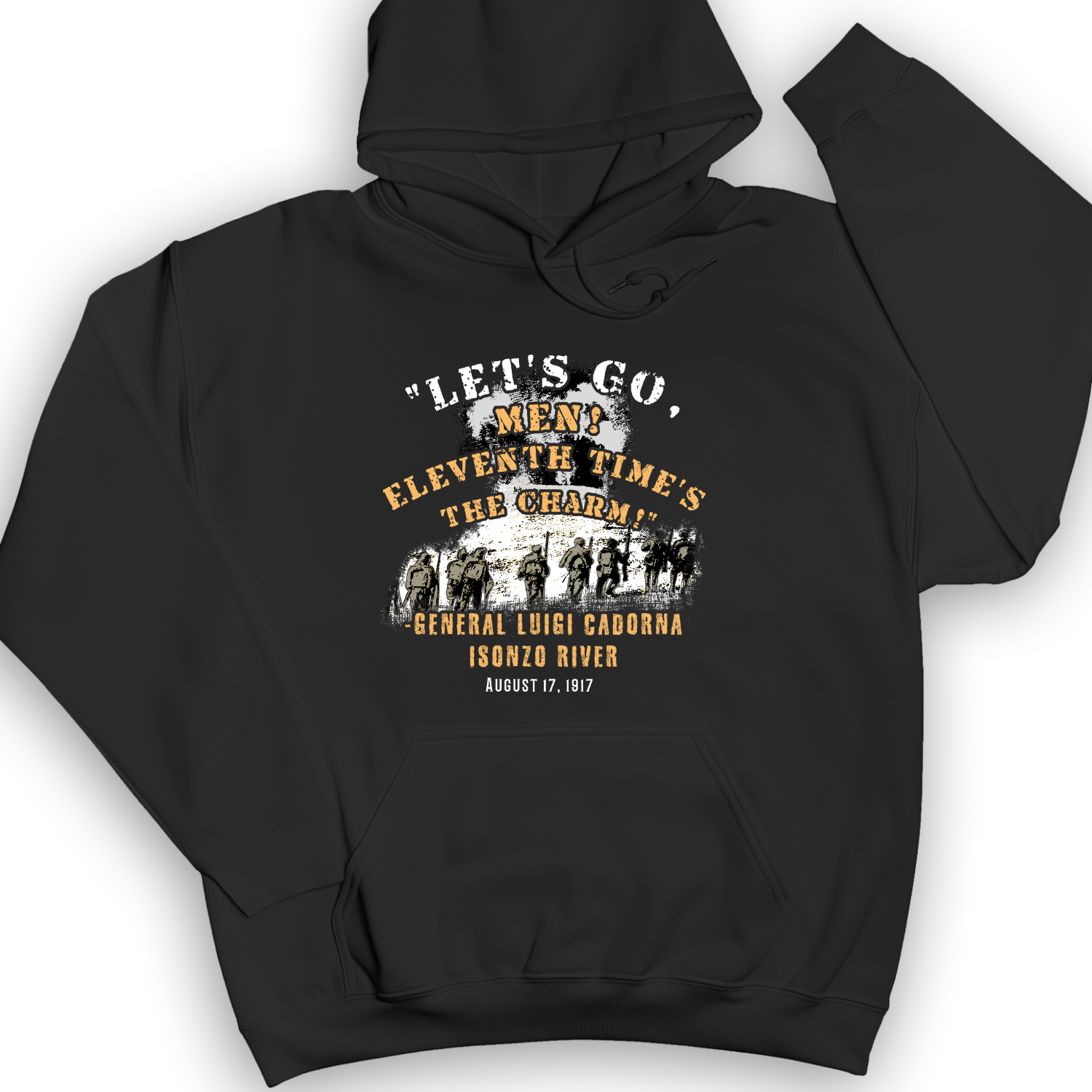 Battle Of Isonzo Hoodie Black / S
