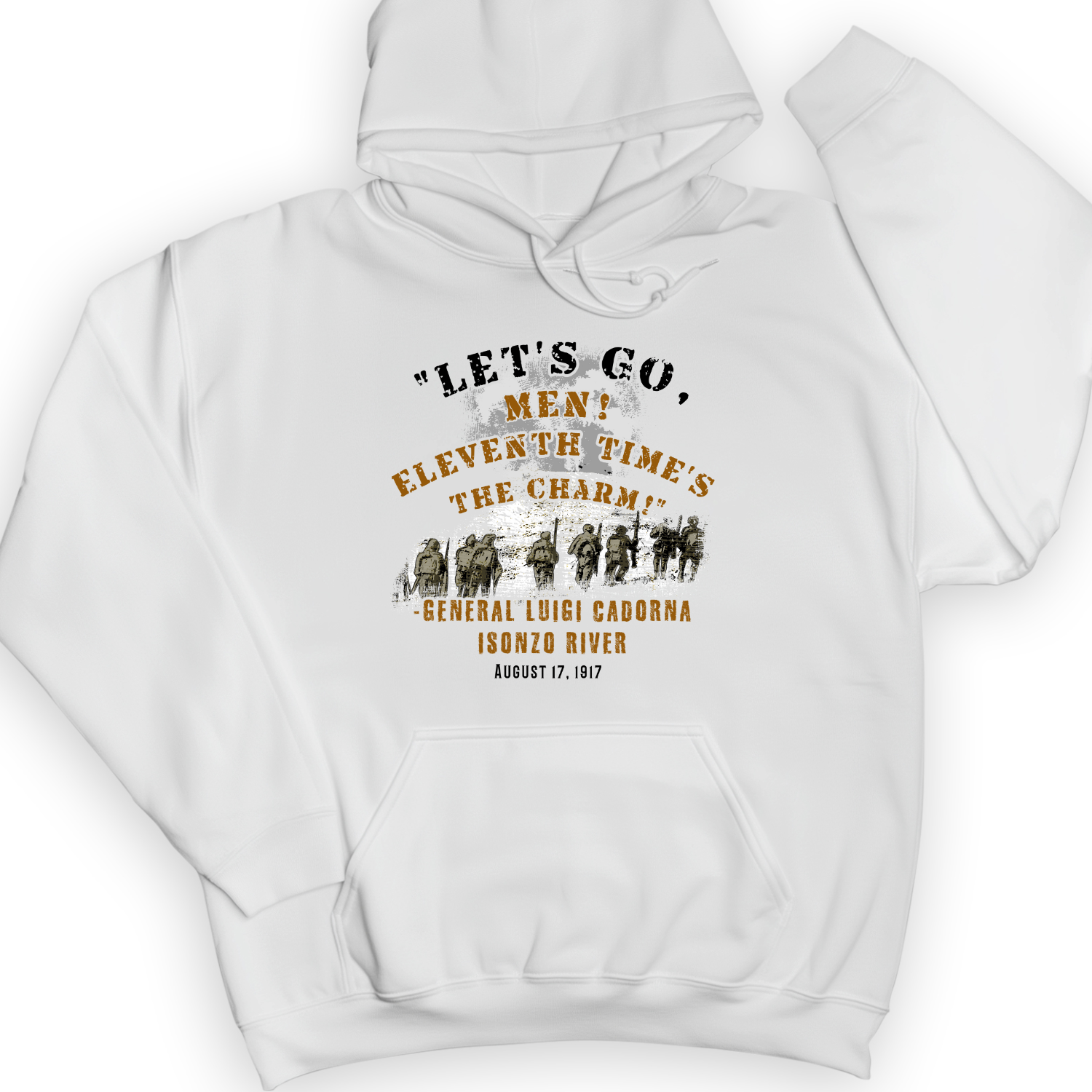 Battle Of Isonzo Hoodie White / S