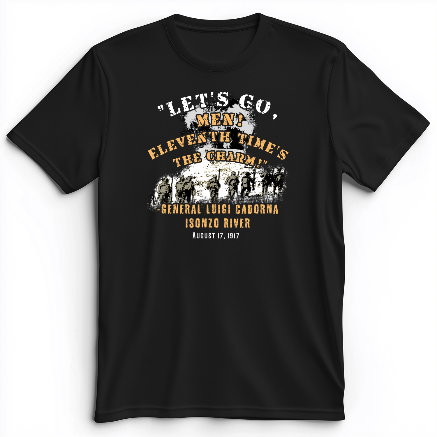 Battle Of Isonzo Premium Tee Black / S