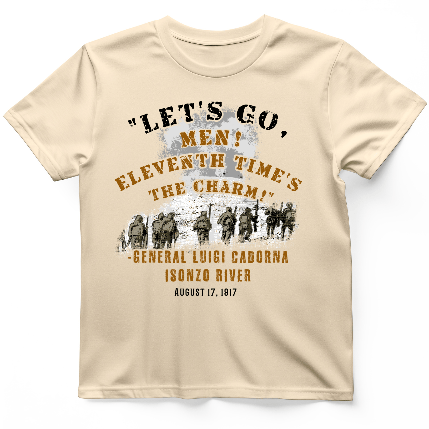 Battle Of Isonzo T-Shirt Natural / S