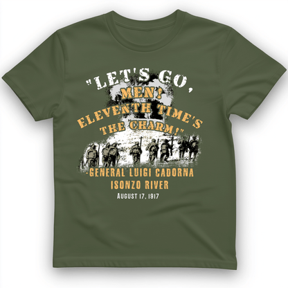 Battle Of Isonzo T-Shirt Military Green / S