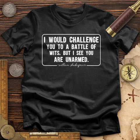 Battle of Wits T-Shirt Black / S