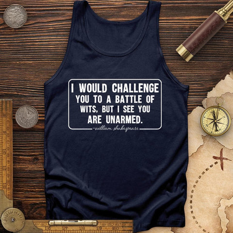 Battle of Wits Tank Navy / XS