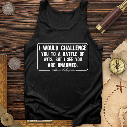 Battle of Wits Tank Black / XS