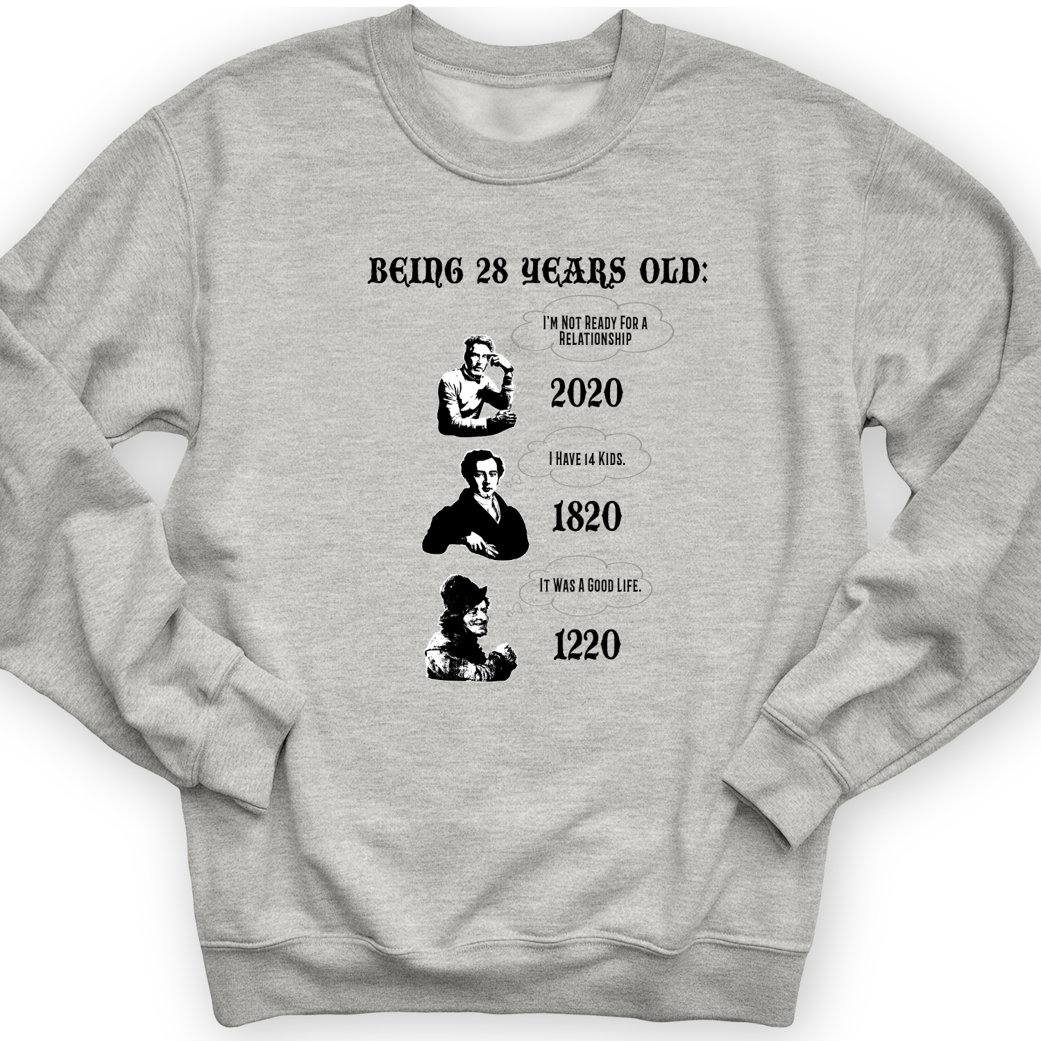 Being 28 Crewneck Sport Grey / S