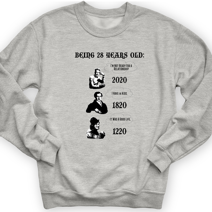 Being 28 Crewneck Sport Grey / S