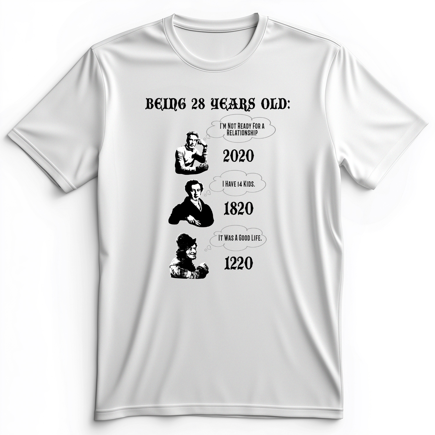 Being 28 Premium Tee White / S