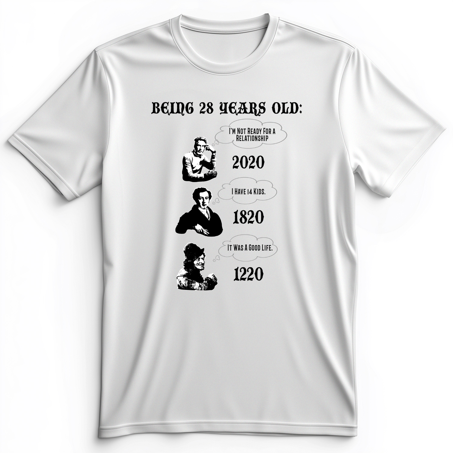 Being 28 Premium Tee White / S