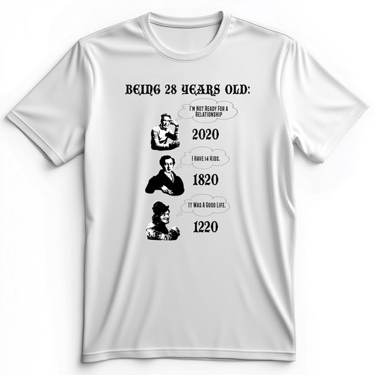 Being 28 Premium Tee White / S