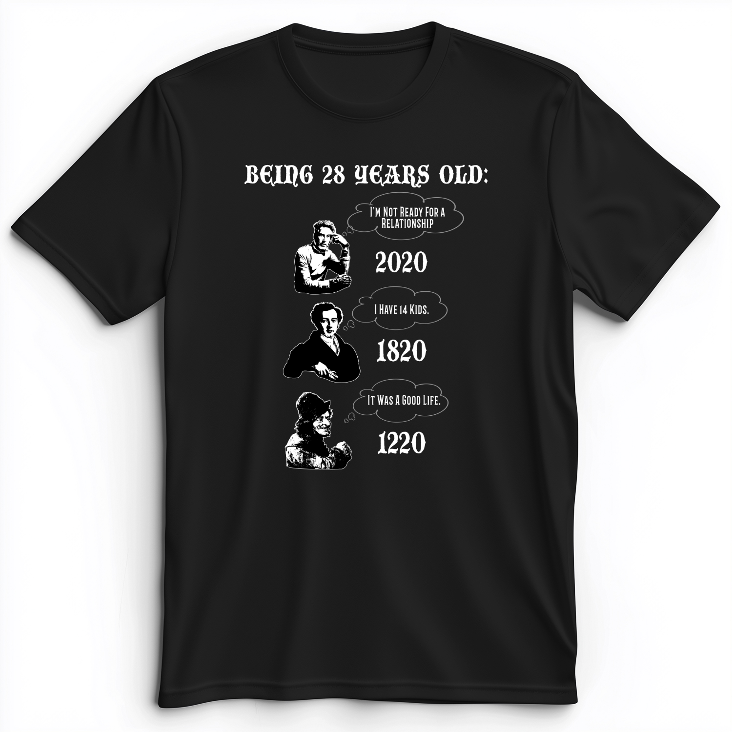 Being 28 Premium Tee Black / S