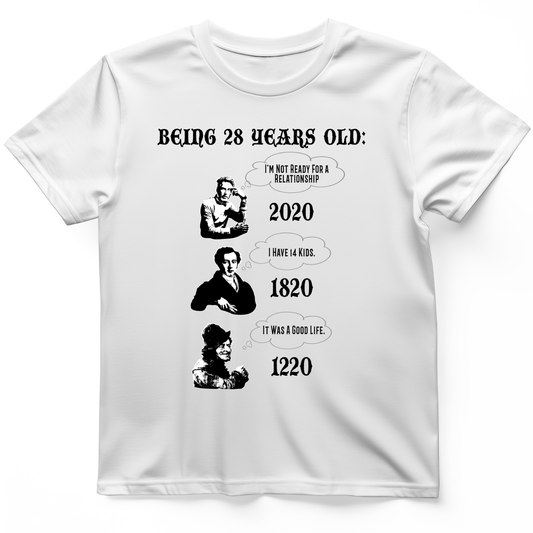 Being 28 T-Shirt White / S