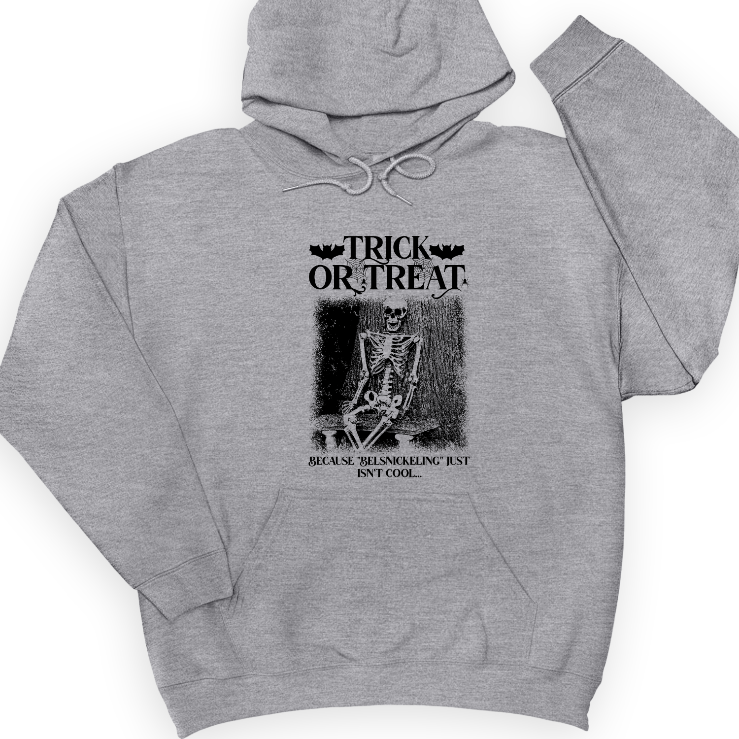 Belsnickeling Hoodie Sport Grey / S
