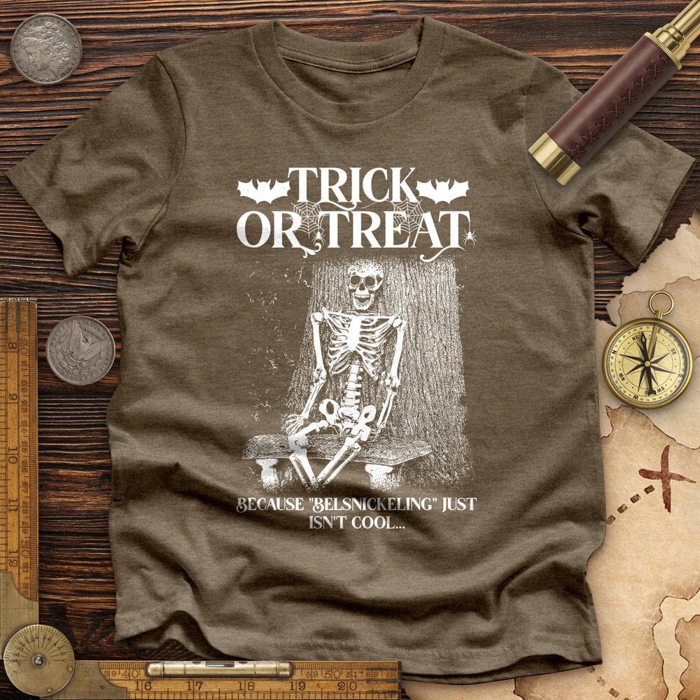 Belsnickeling Premium QualityTee Heather Olive / S