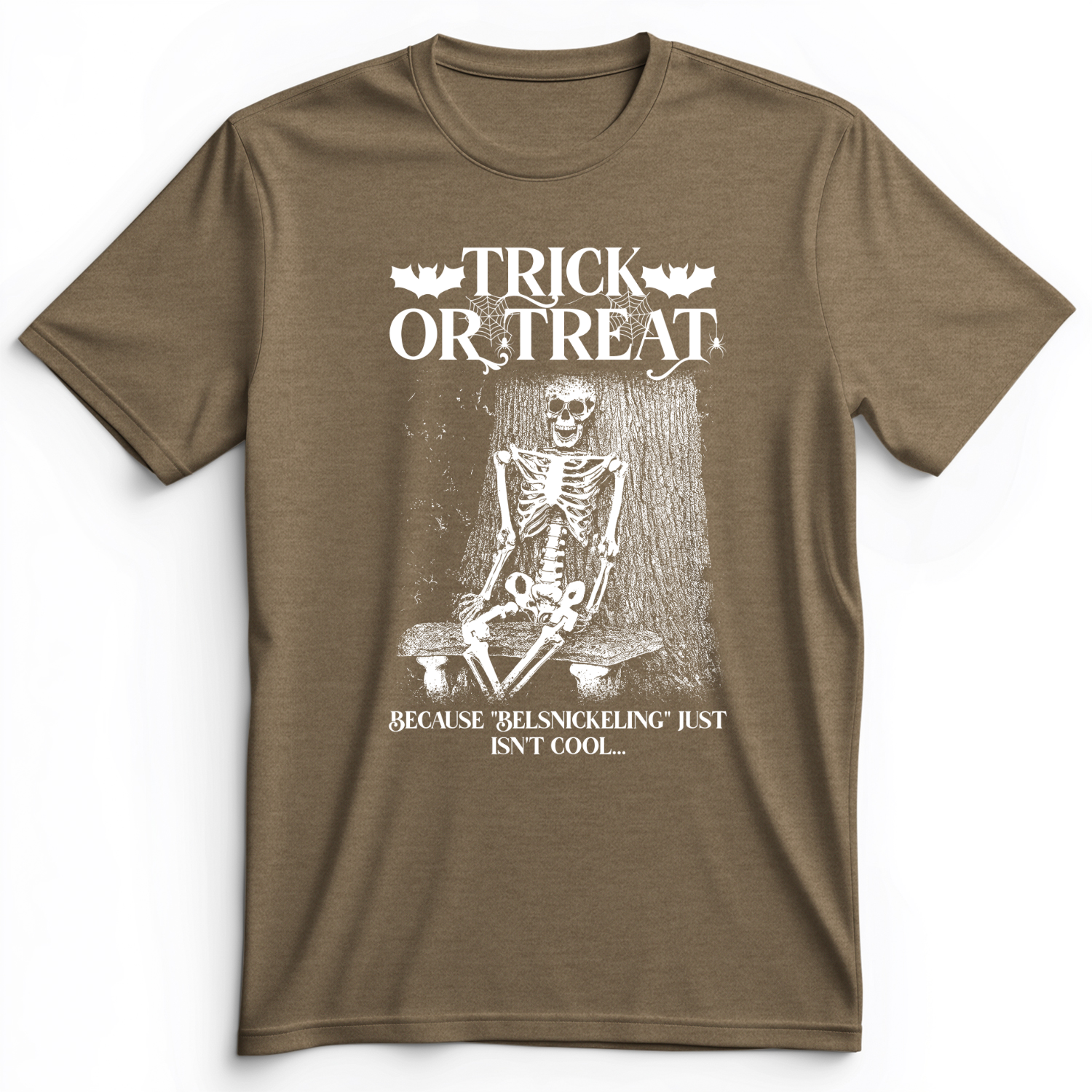 Belsnickeling Premium Tee Heather Olive / S