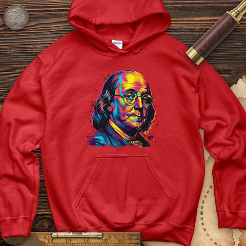 Ben Franklin Vibrant Hoodie Red / S