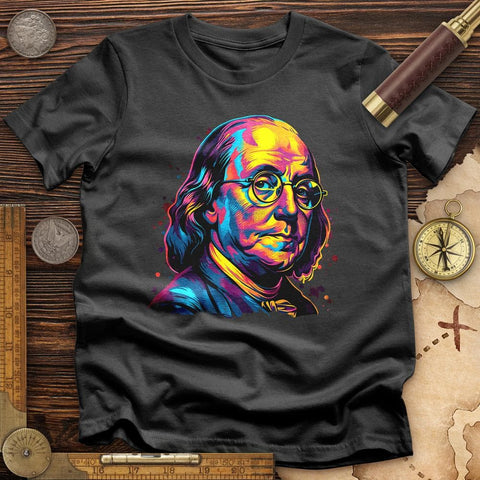 Ben Franklin Vibrant T-Shirt Charcoal / S